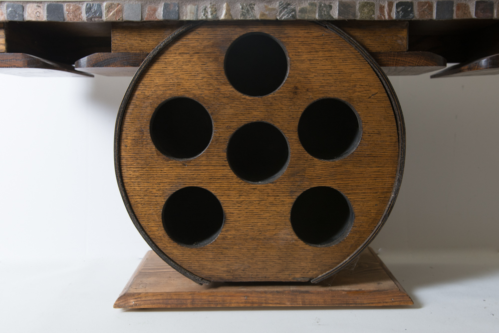 Unique Handmade Wine Rack Table