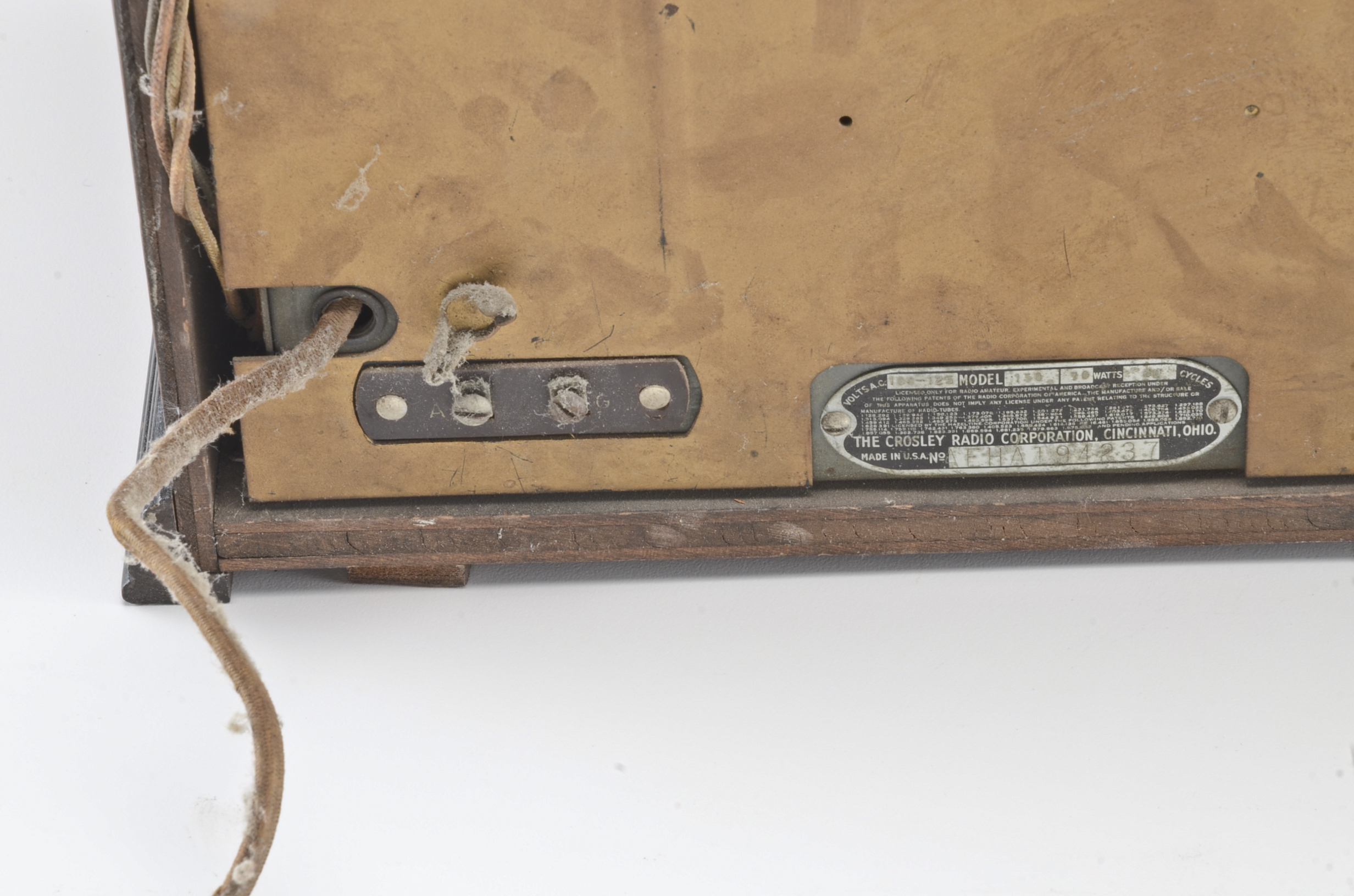 Circa 1930s Crosley Radio