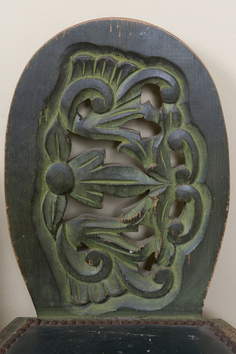 Pair of Decorative Wood Chairs