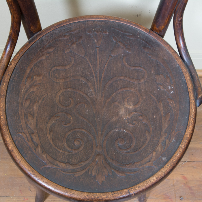 Pair of Decorative Wood Chairs