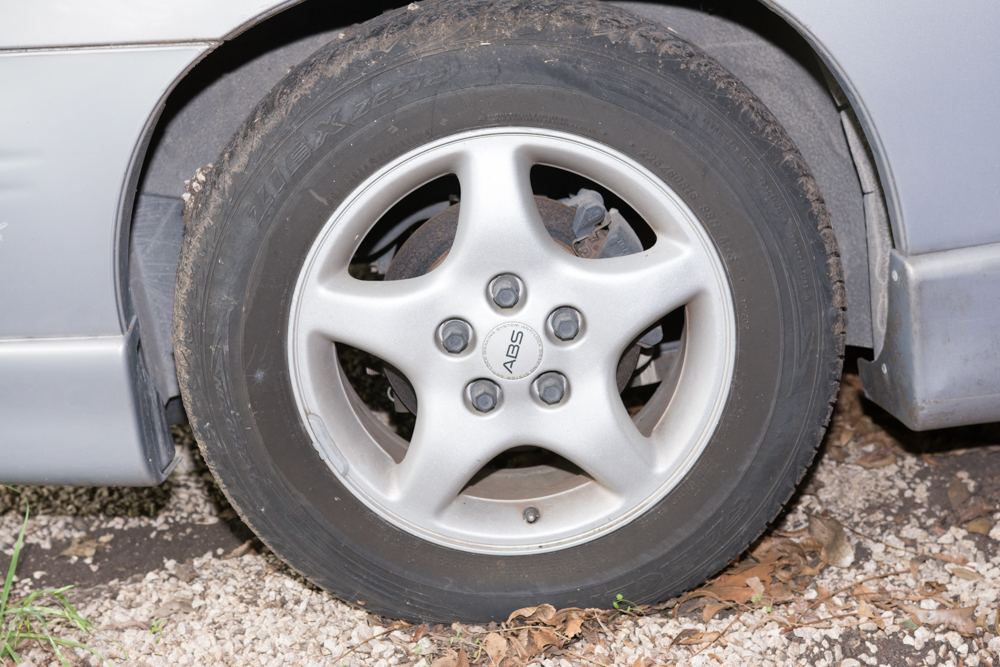 Silver Pontiac Supercharged Grand Prix