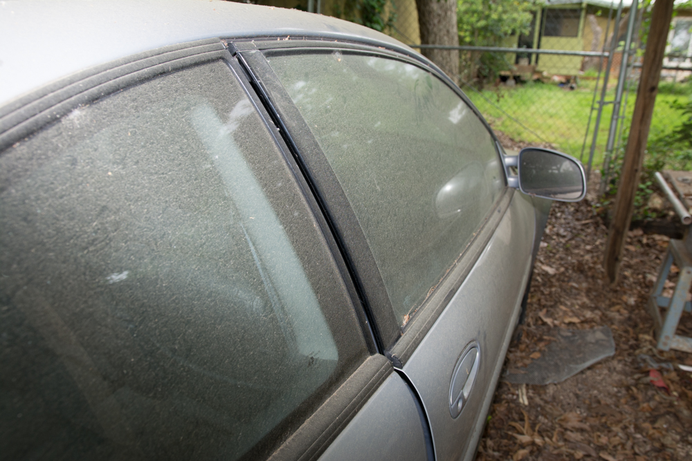 Silver Pontiac Supercharged Grand Prix