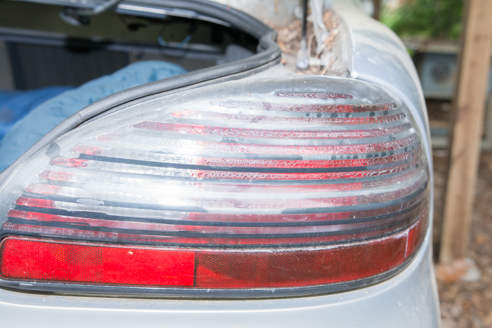Silver Pontiac Supercharged Grand Prix