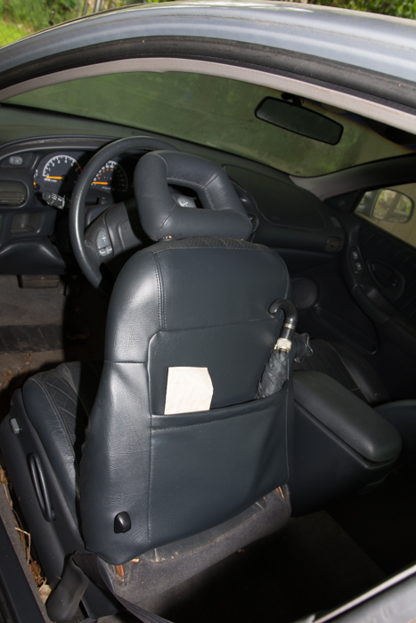 Silver Pontiac Supercharged Grand Prix