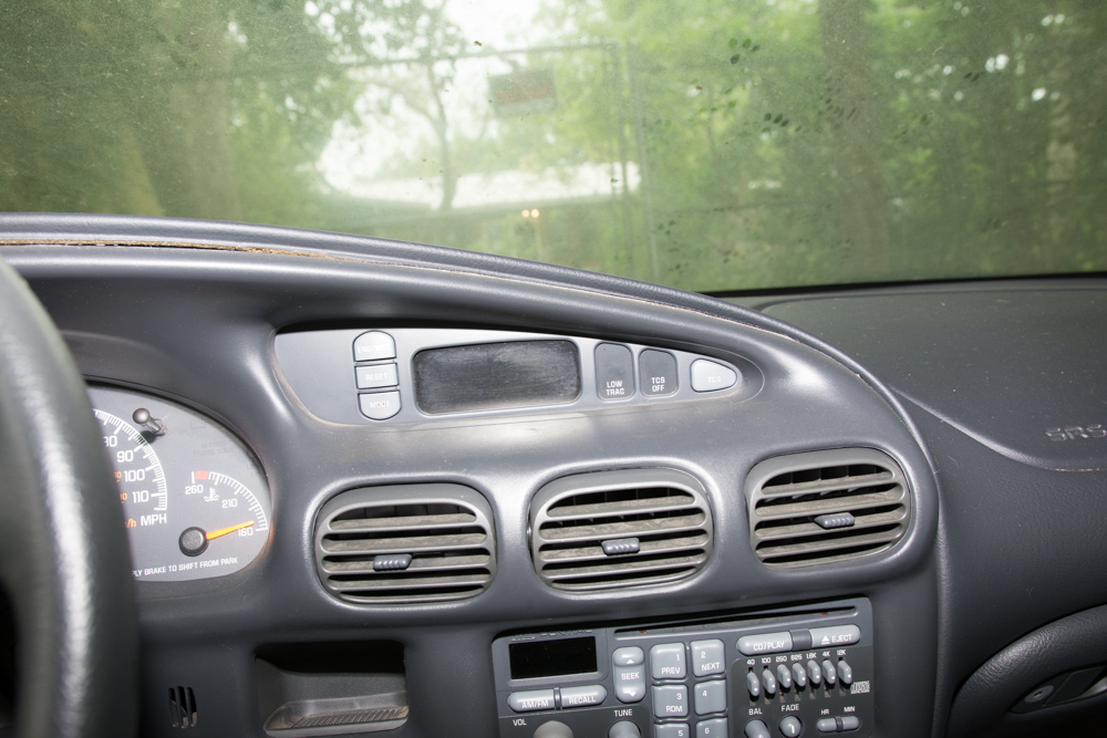 Silver Pontiac Supercharged Grand Prix