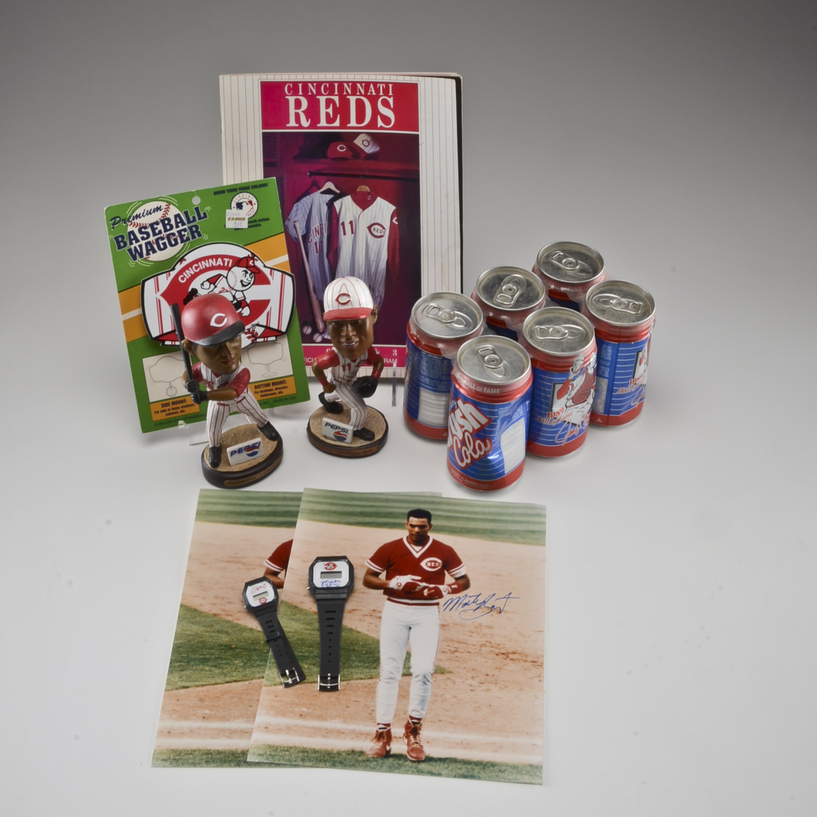Cincinnati Reds Souvenir Collectibles And Bobble Head Dolls