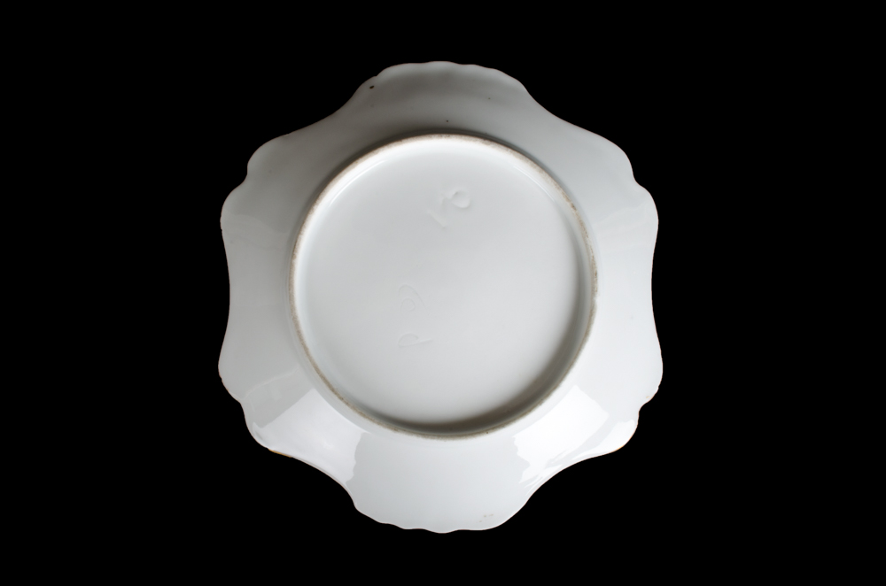 Hand-Painted Floral Porcelain Pieces