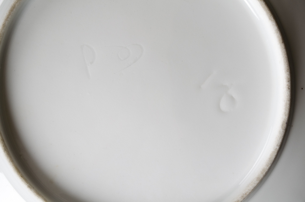 Hand-Painted Floral Porcelain Pieces