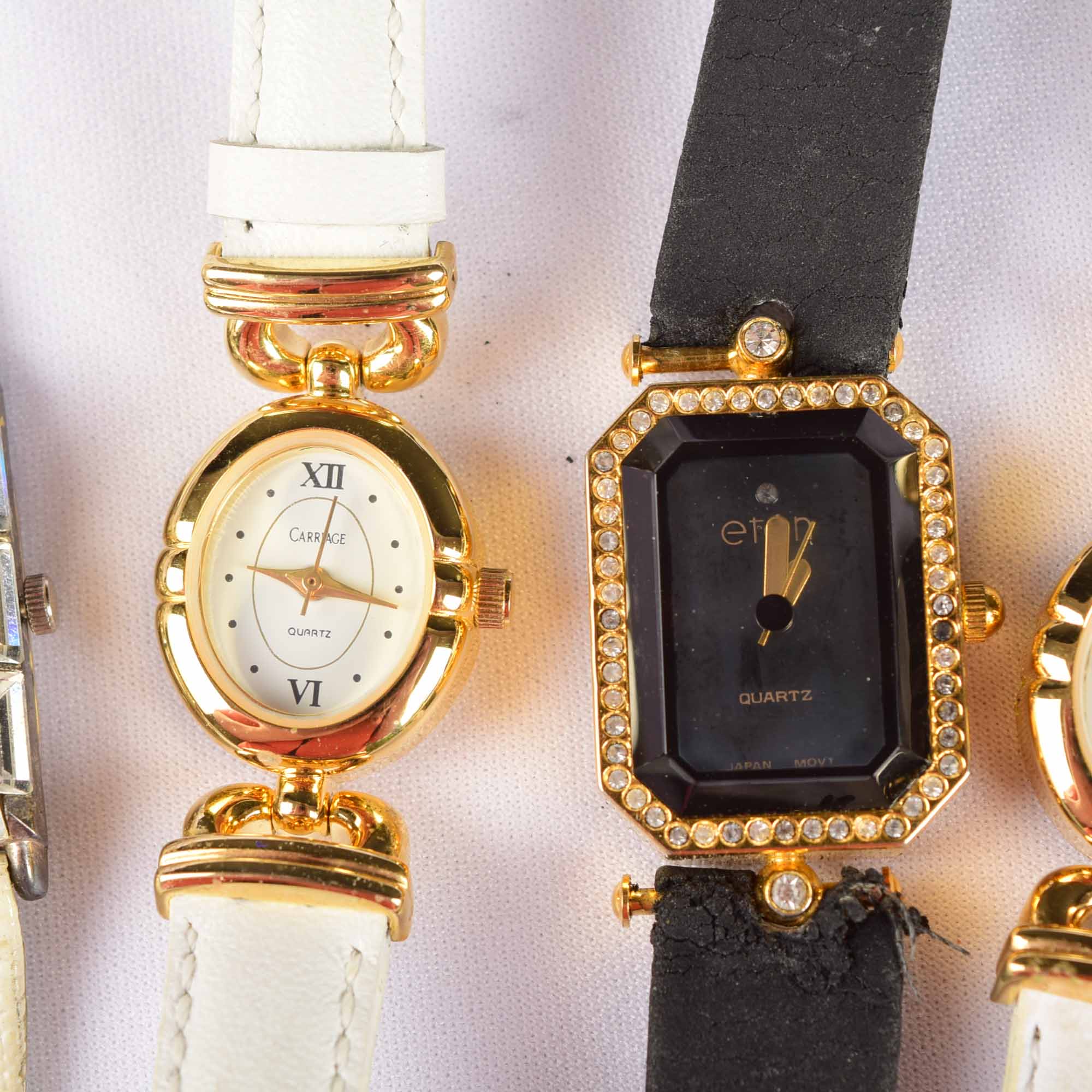 Collection of Black and White Quartz Watches