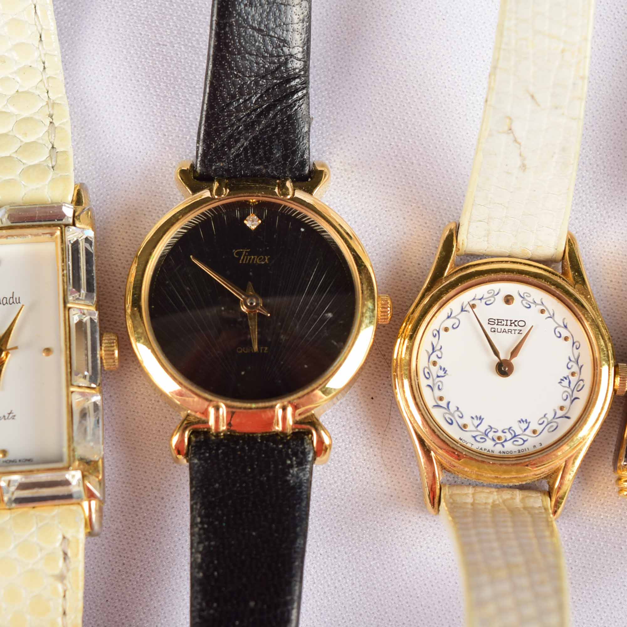 Collection of Black and White Quartz Watches