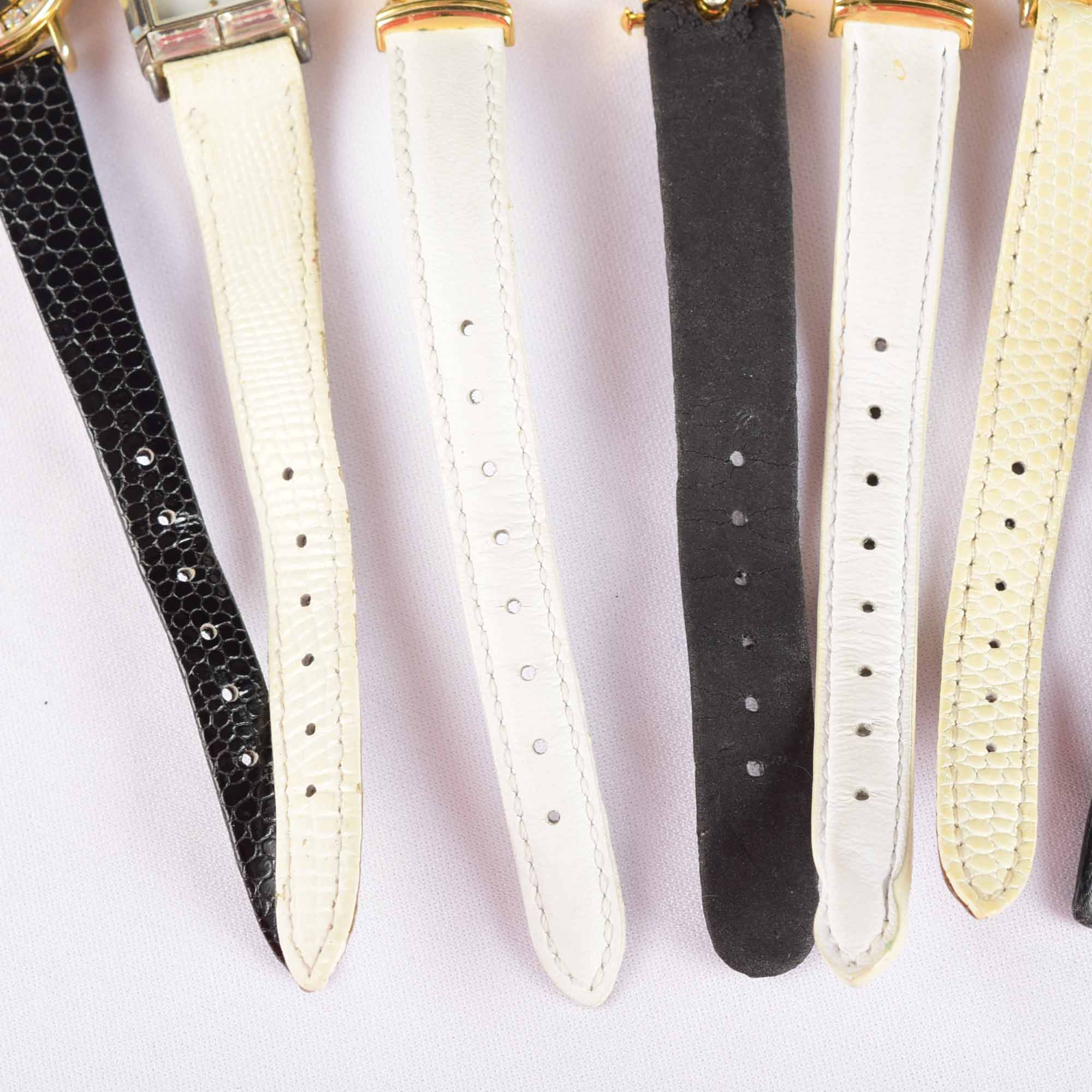 Collection of Black and White Quartz Watches