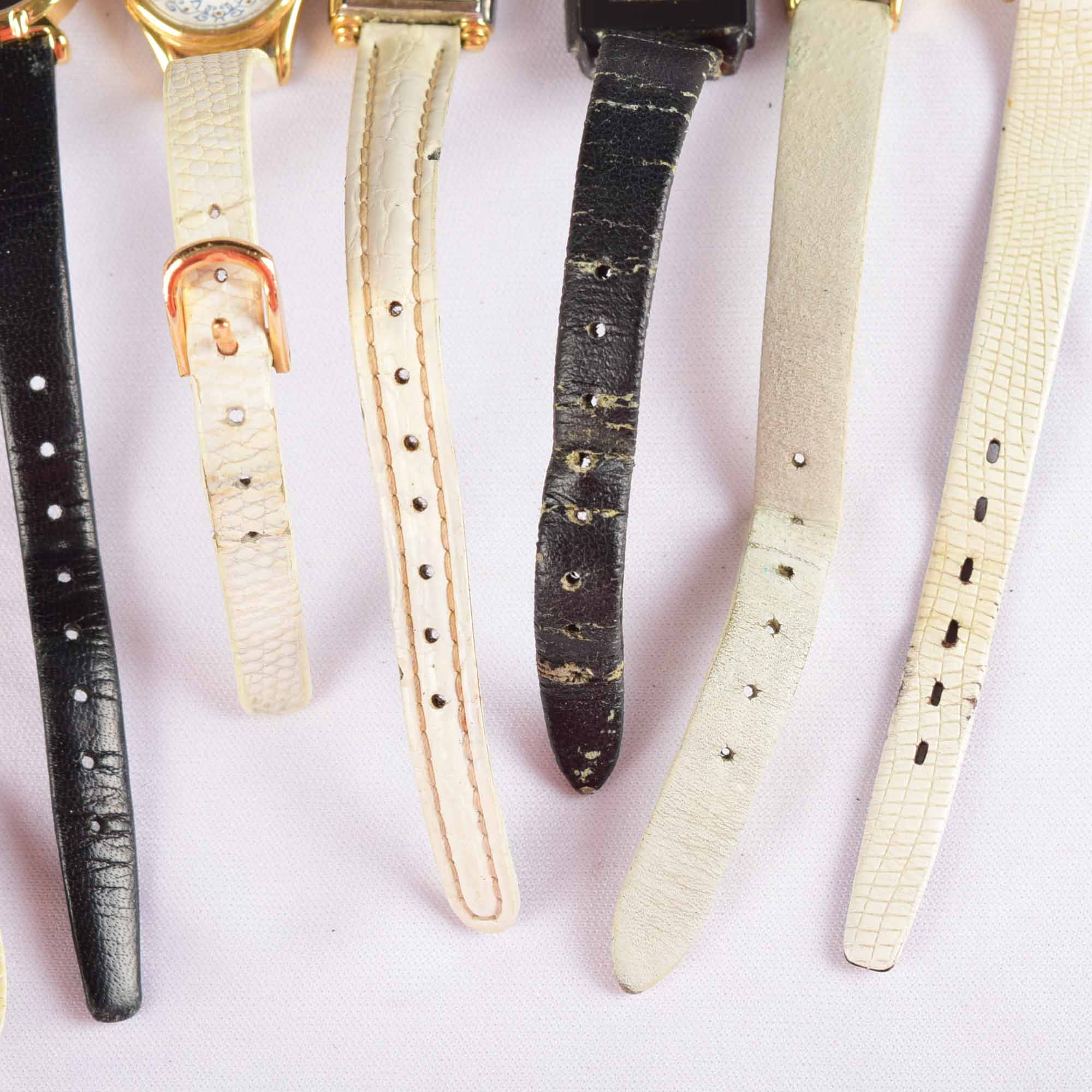 Collection of Black and White Quartz Watches