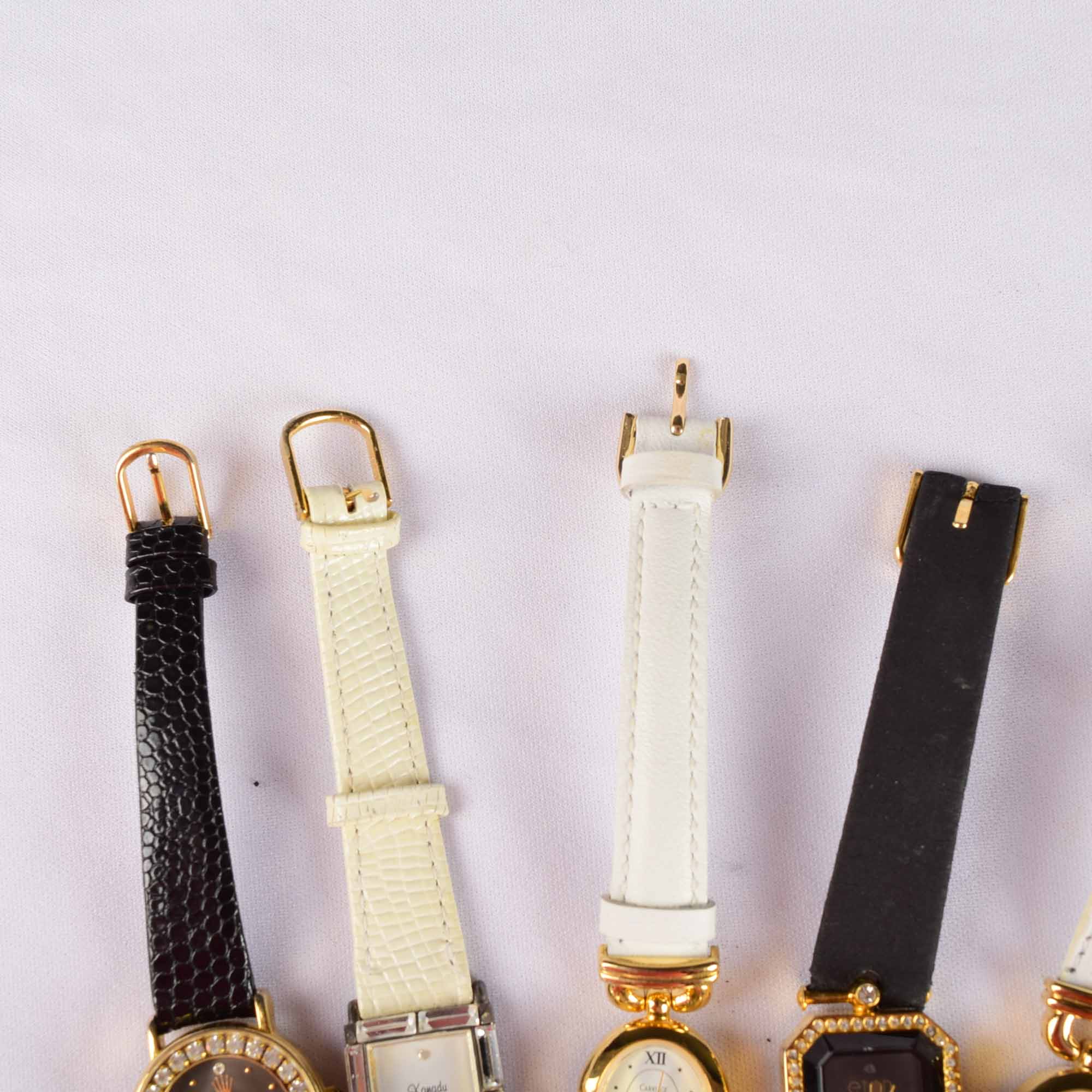 Collection of Black and White Quartz Watches