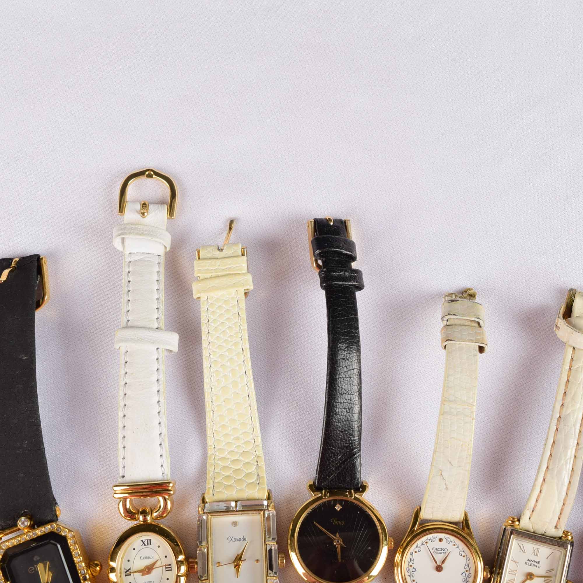 Collection of Black and White Quartz Watches
