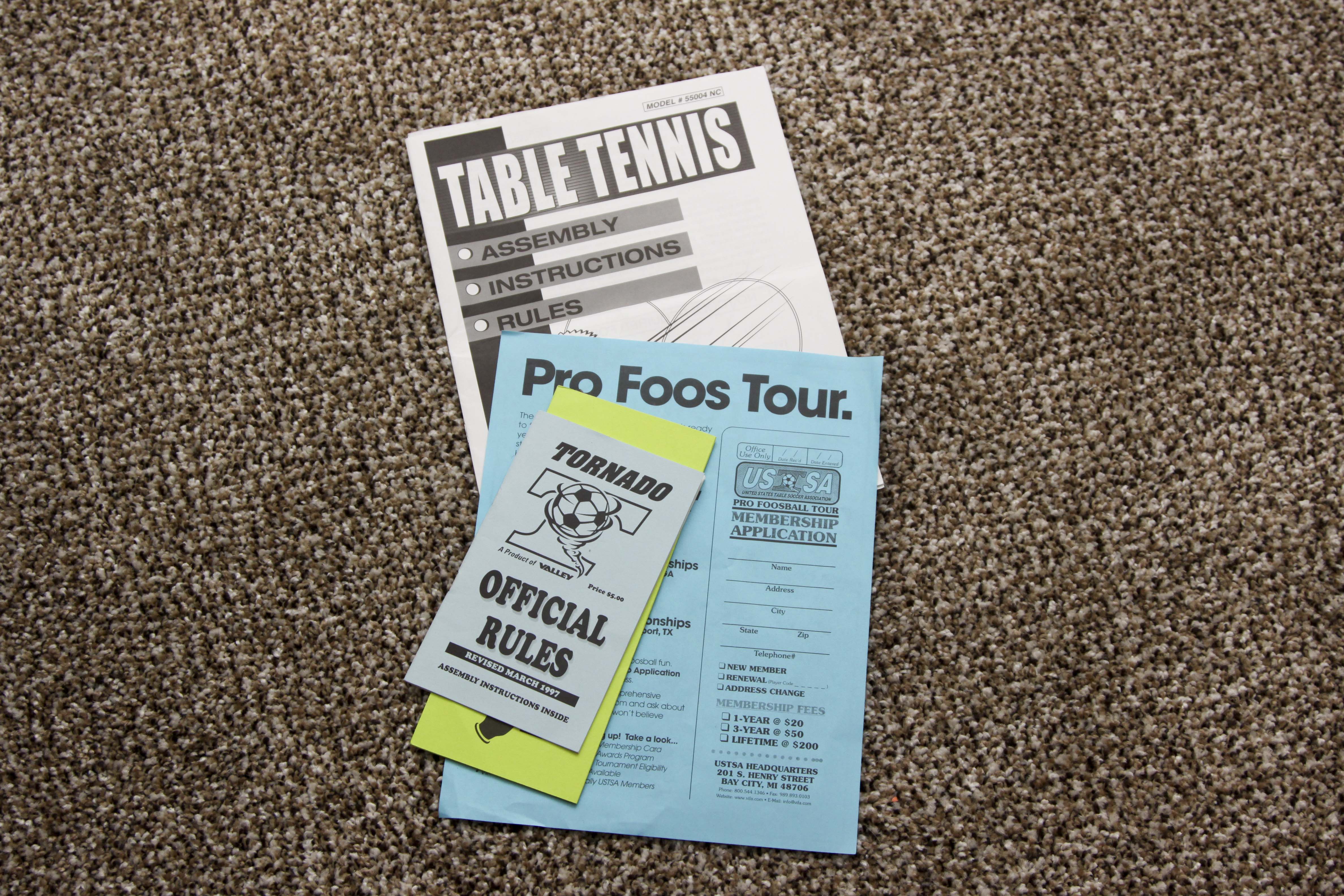 Tornado Cyclone II Professional Grade Foosball Table