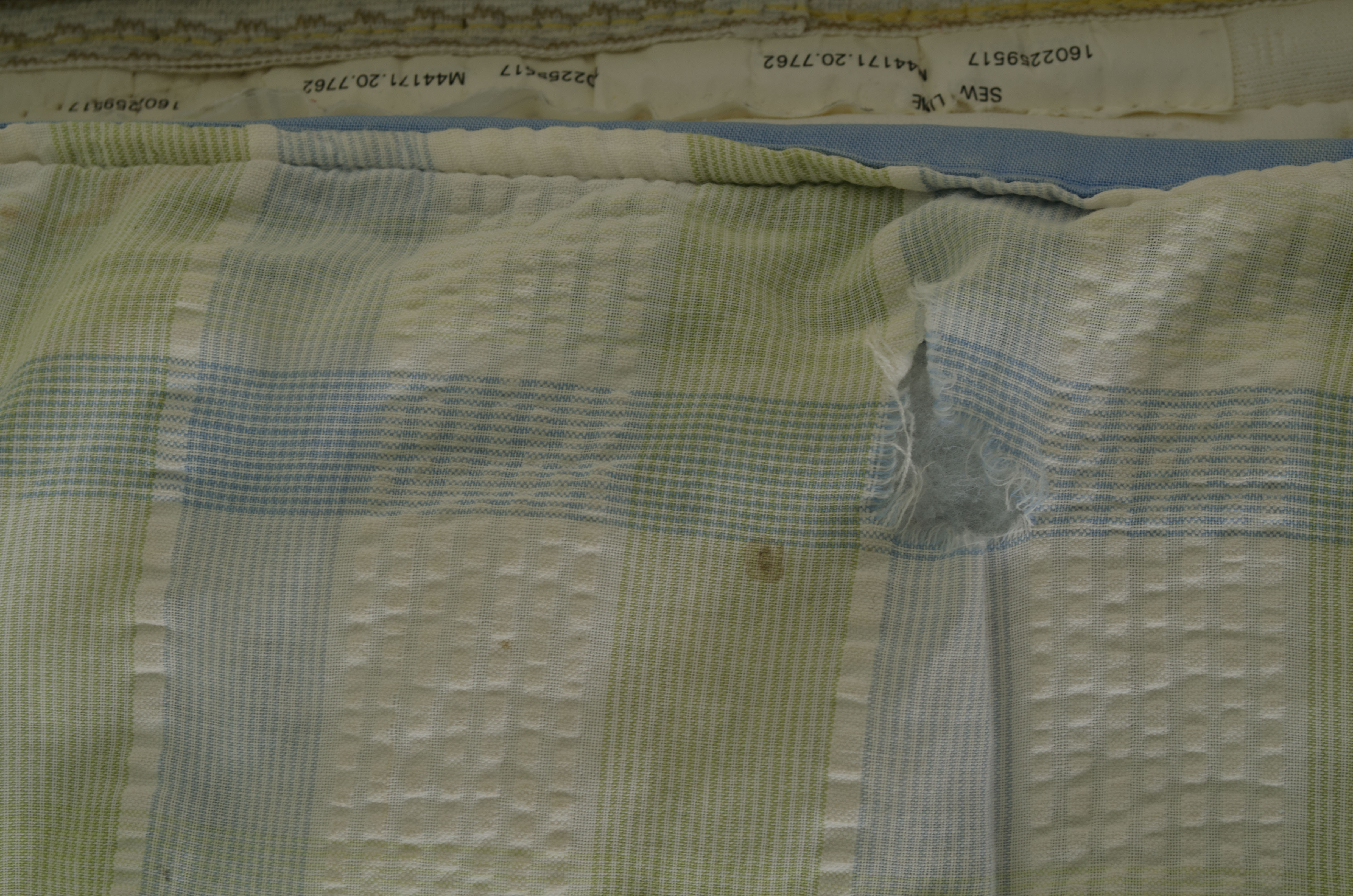 White Beadboard Full Headboard