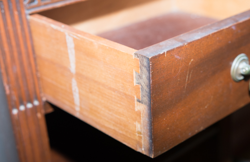 Drexel Side Table with Tile Top