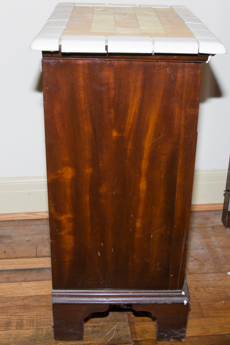 Drexel Side Table with Tile Top