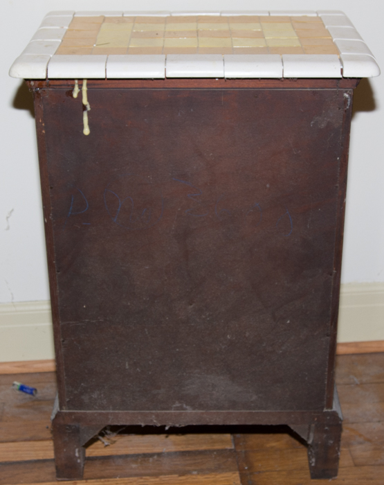 Drexel Side Table with Tile Top