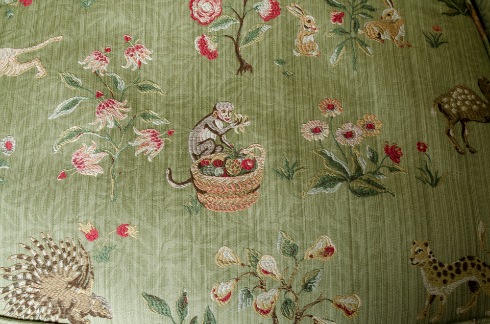 Vintage Louis XV Style WIng Chair