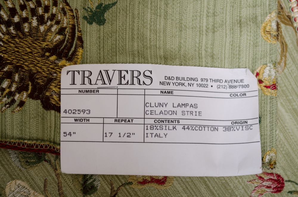 Vintage Louis XV Style WIng Chair