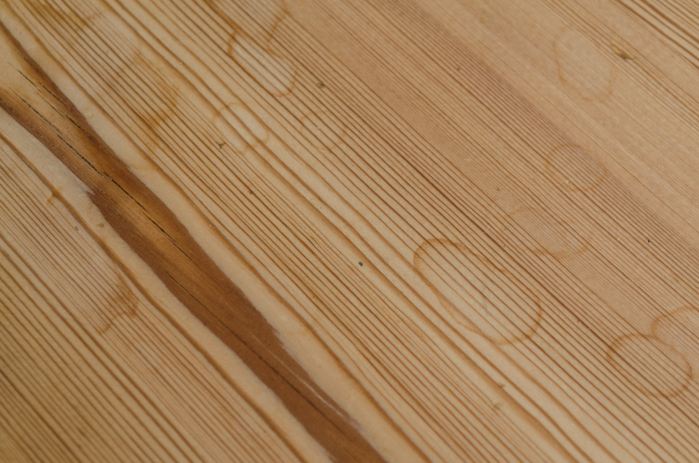 Antique Round Pine Table