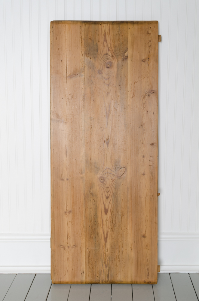 Antique Round Pine Table