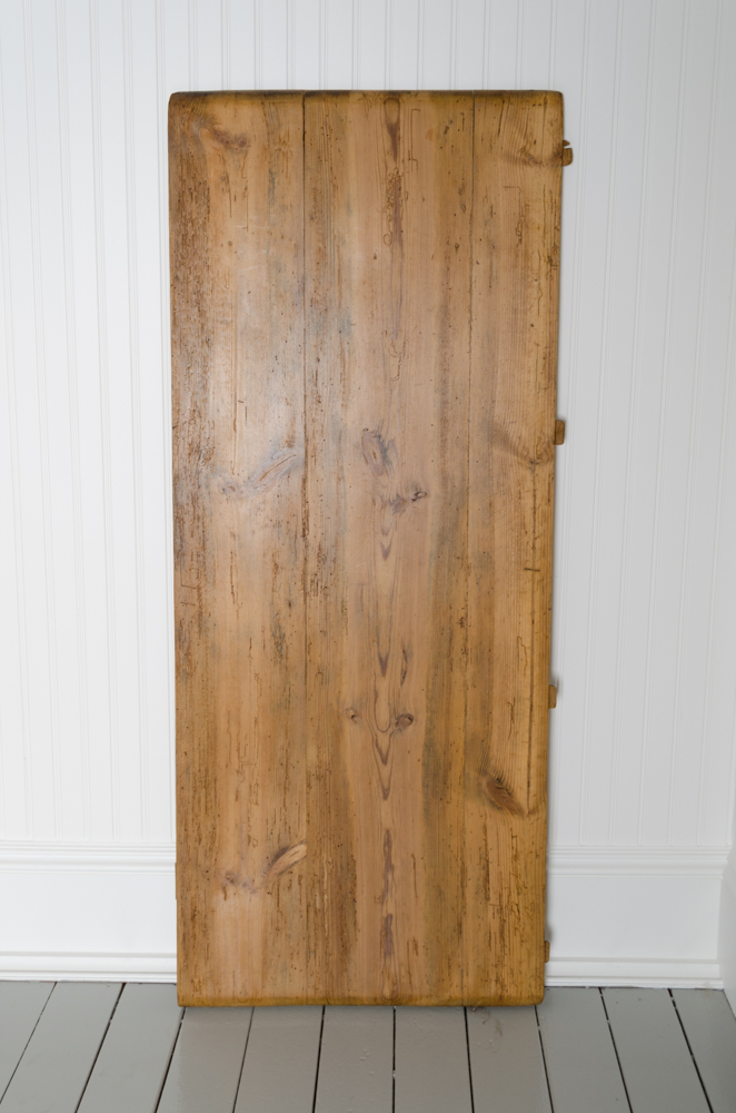 Antique Round Pine Table