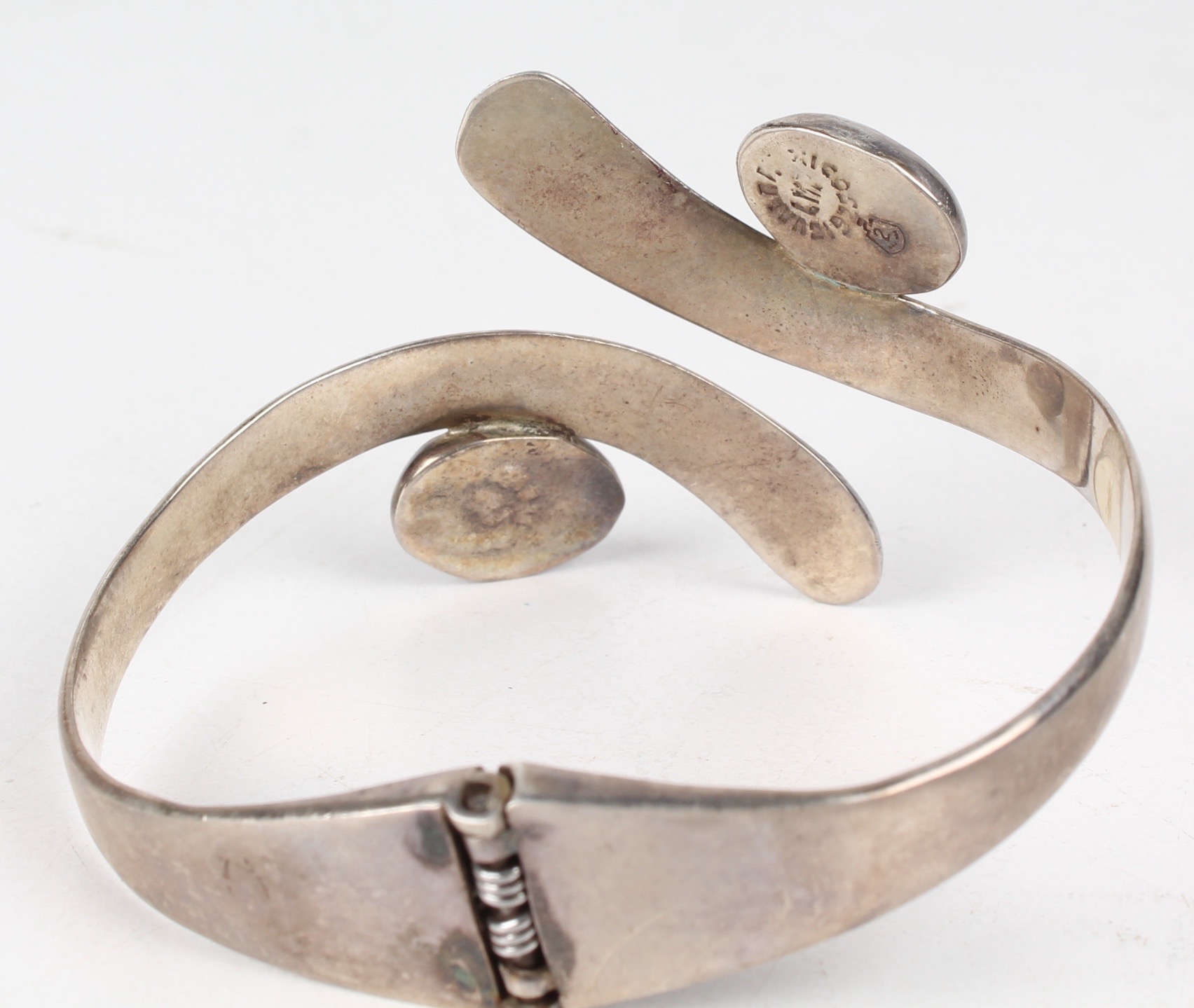 1950's Mexican Silver Cuff Bracelet