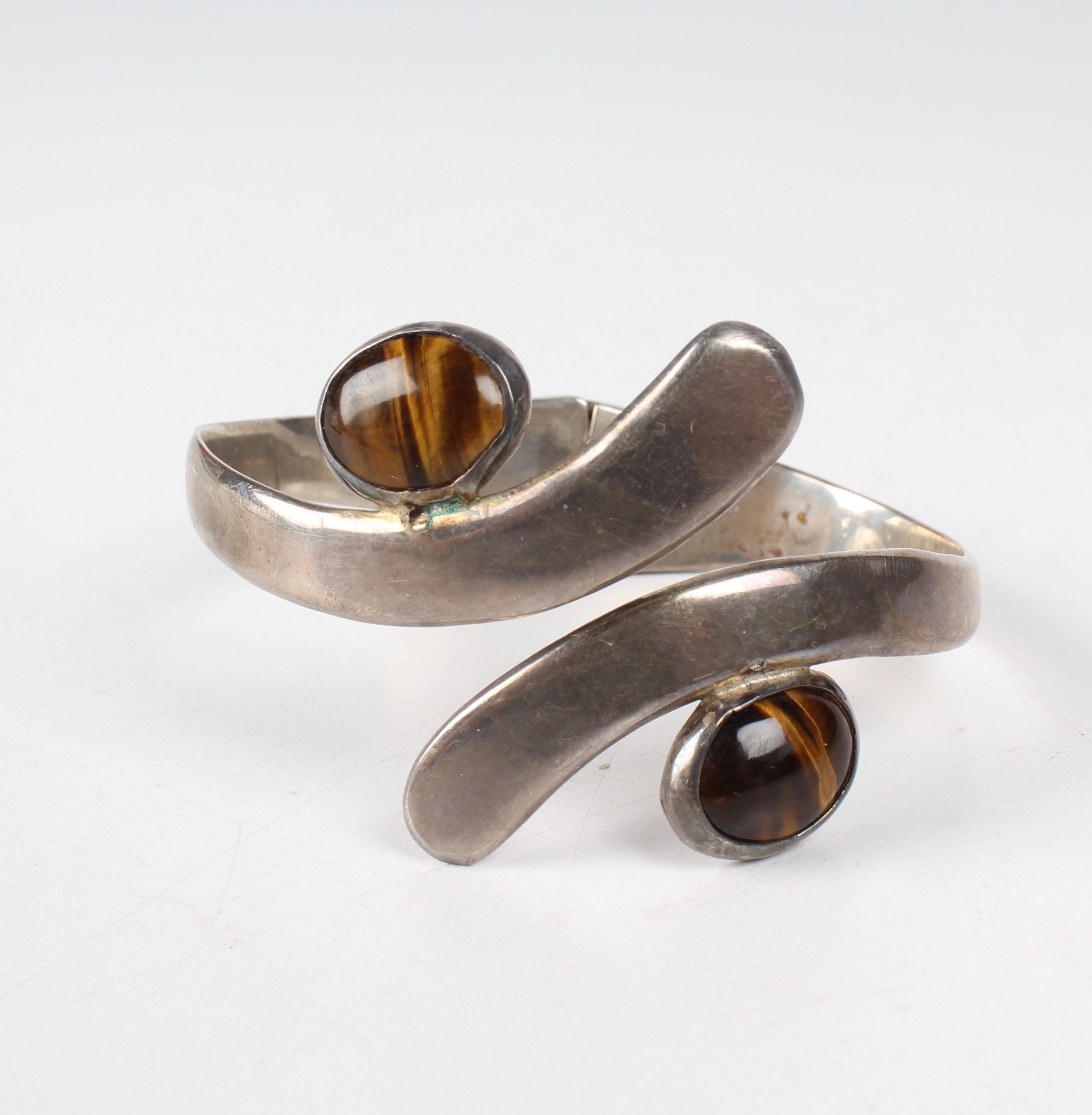 1950's Mexican Silver Cuff Bracelet