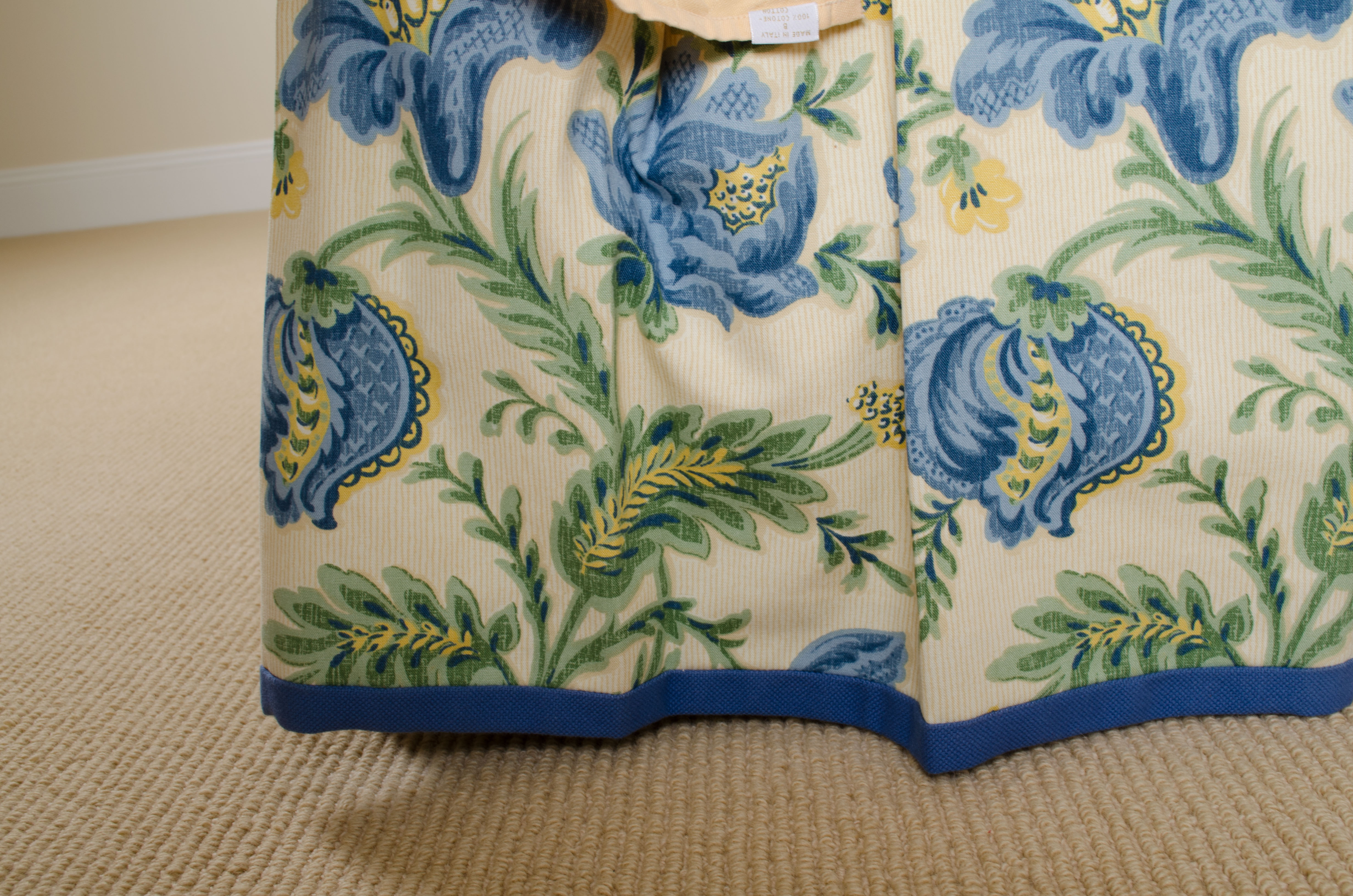 Custom Jee Jofa Coverlet And Floral Bedding