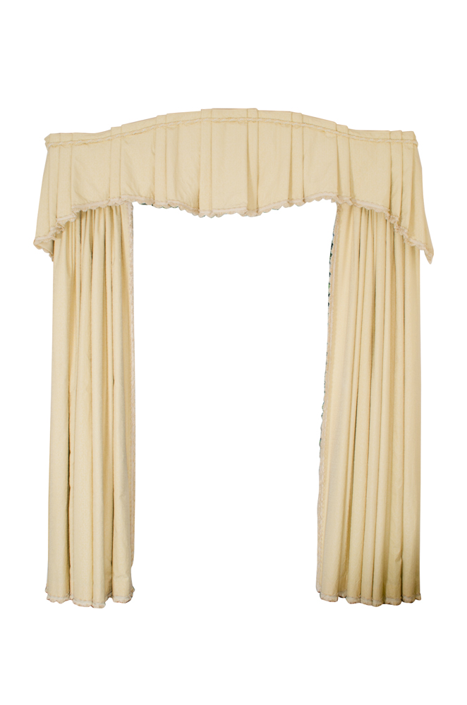 Pair Of Custom Window Treatments