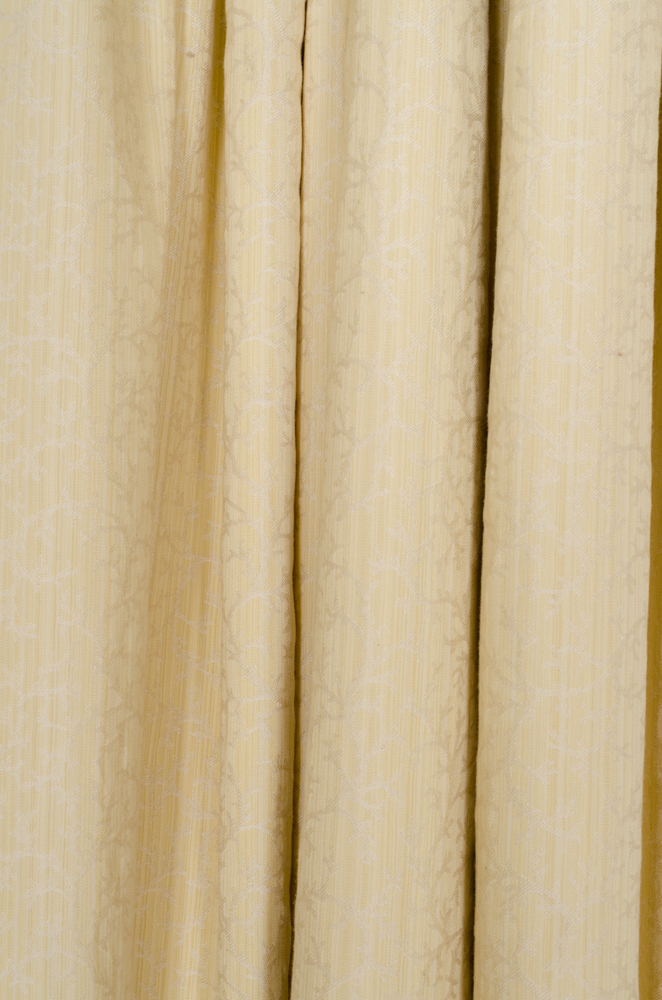 Pair Of Custom Window Treatments