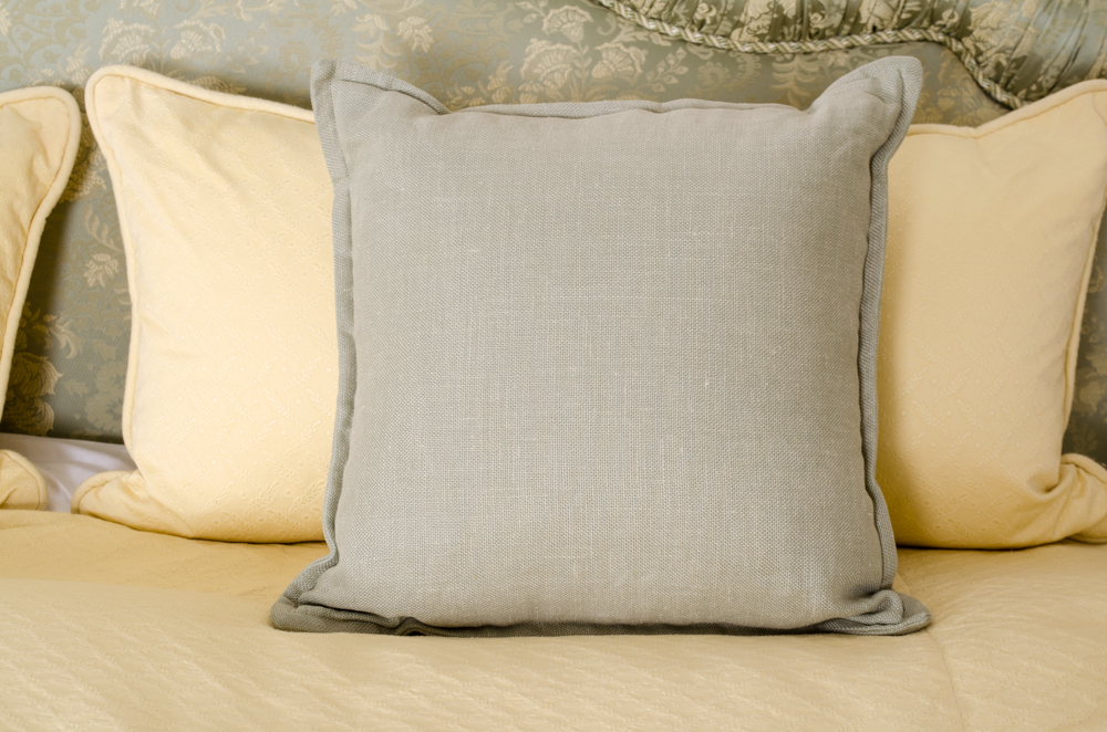 Custom King Floral Damask Headboard