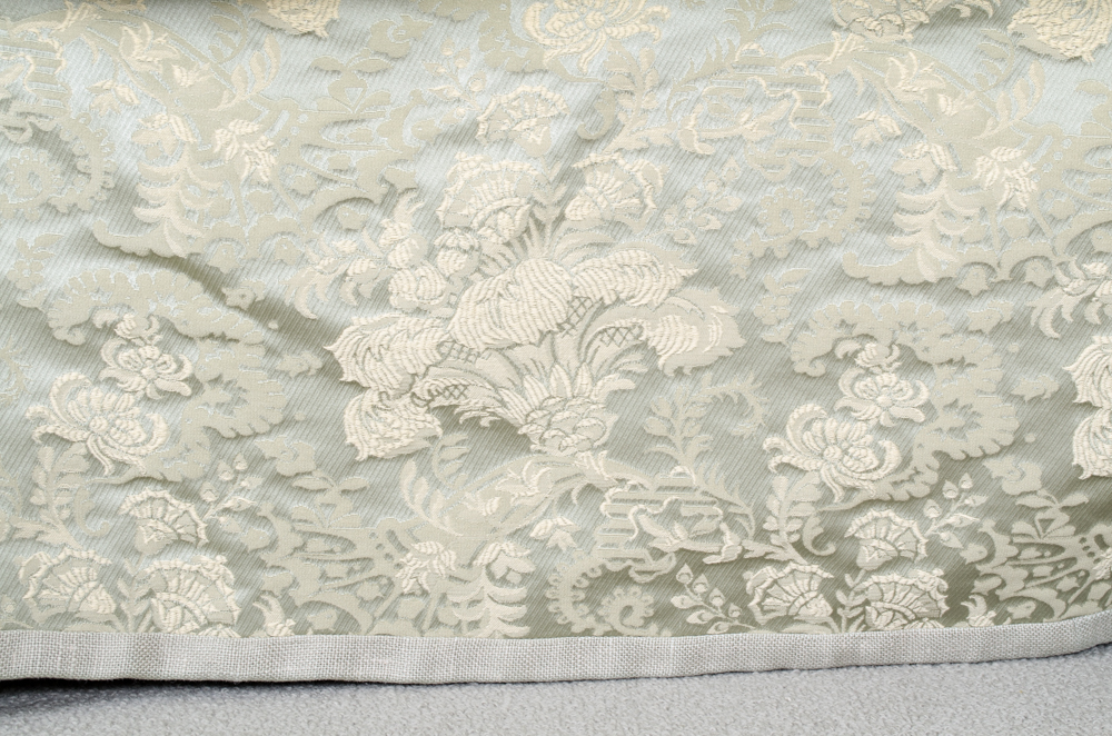 Custom King Floral Damask Headboard