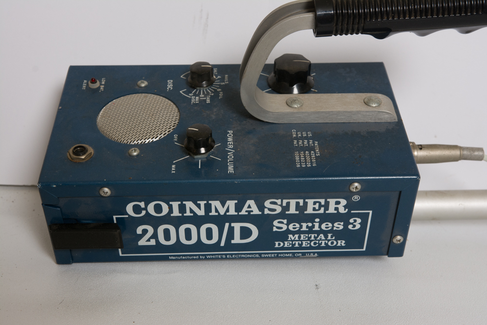 Coinmaster 2000/D Series 3 Metal Detector