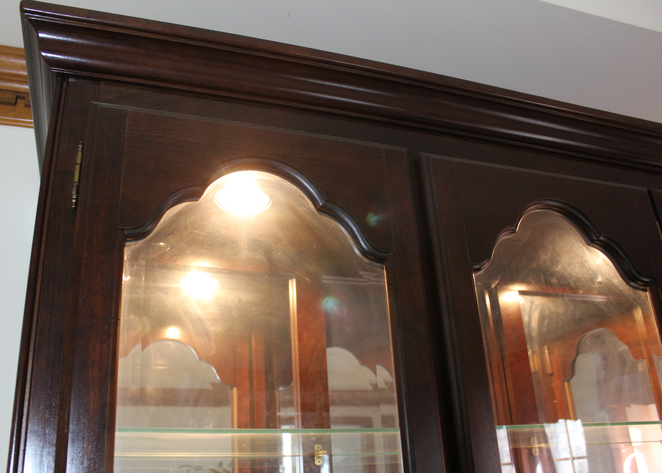 Kincaid "Cherry Mountain" Lighted China Cabinet