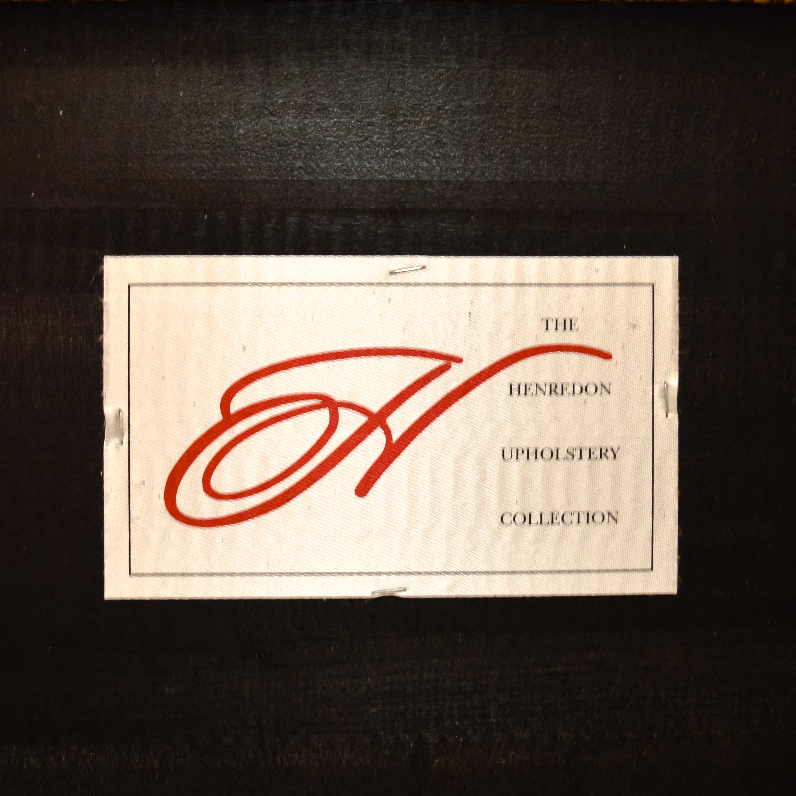 Henredon Upholstered Queen Bed with Woven Upholstery