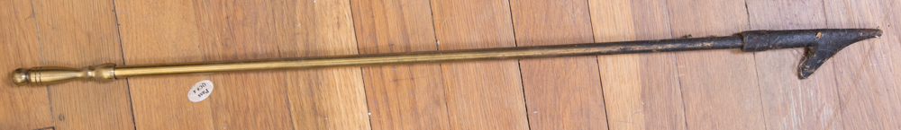 Brass Fireplace Tools and Fireplace Screen