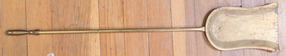 Brass Fireplace Tools and Fireplace Screen