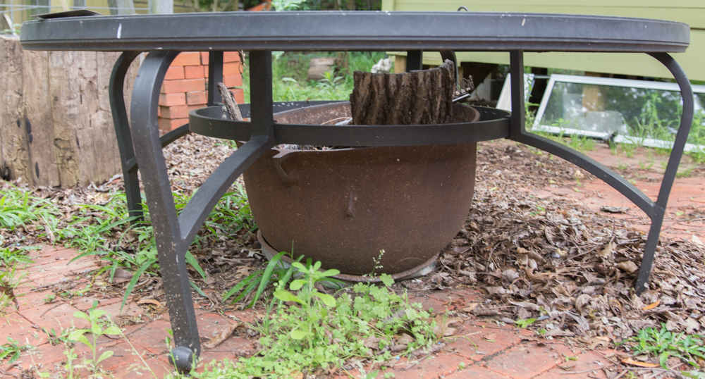 Black Iron Fire Pit
