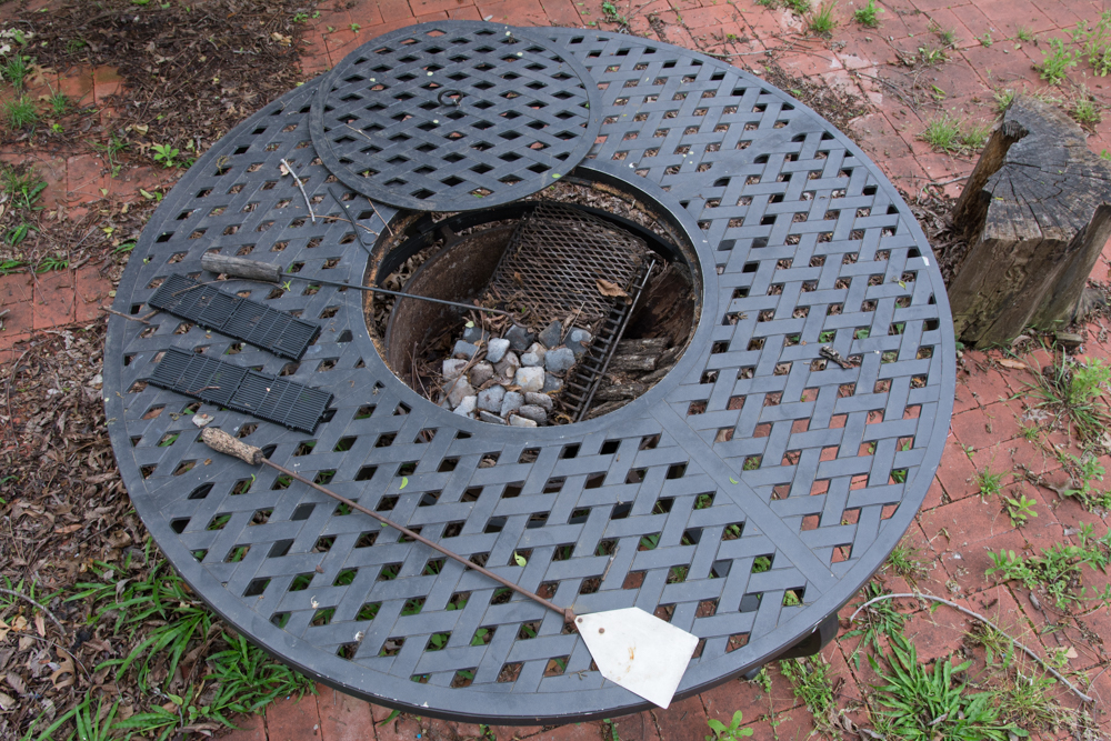 Black Iron Fire Pit