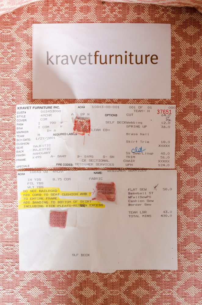 Kravet Tufted Back Chair