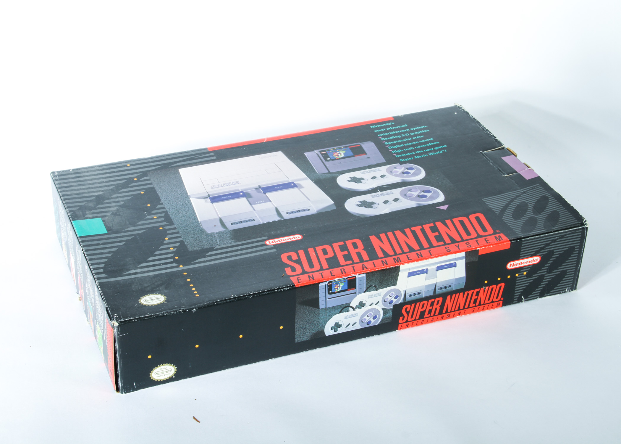 Super Nintendo Game System with Accessories