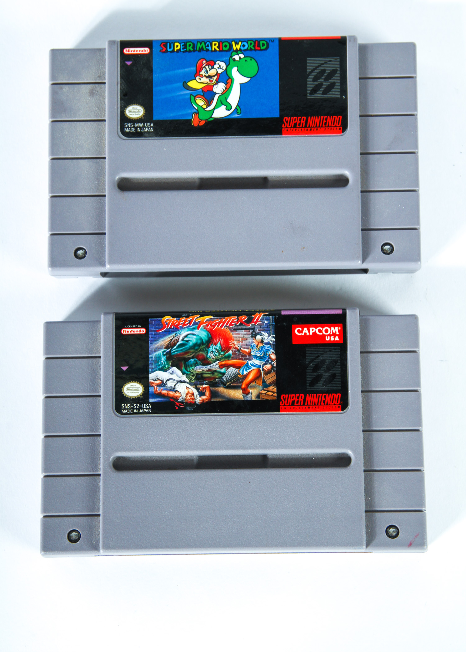 Super Nintendo Game System with Accessories