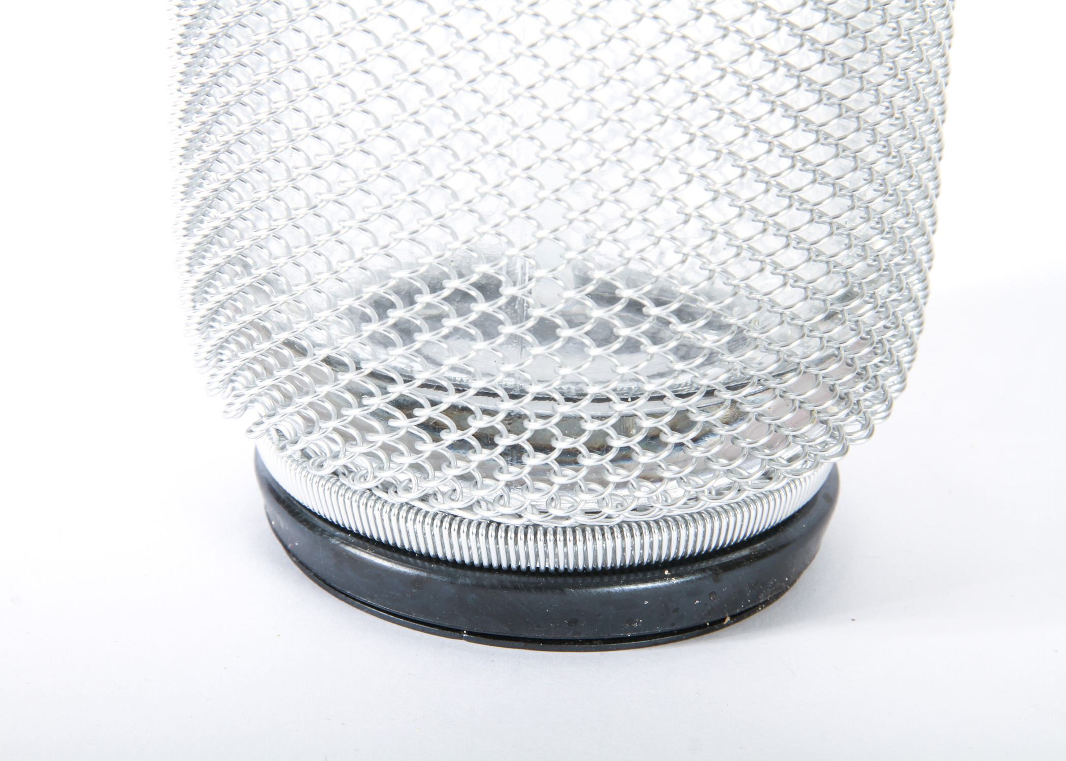 Mesh Covered Soda Siphon Bottle
