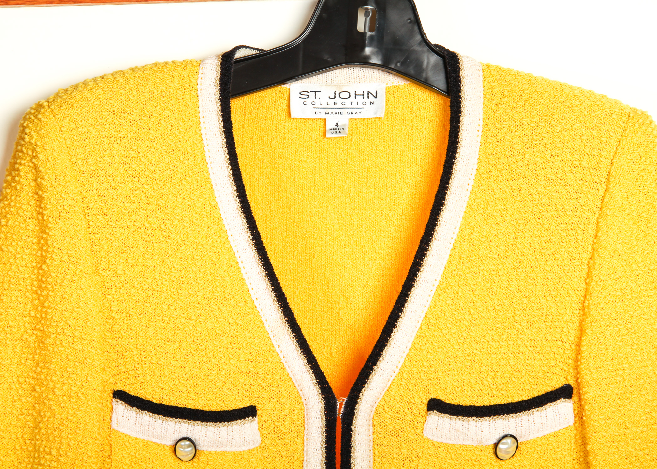 St. John by Marie Gray Knit Jacket