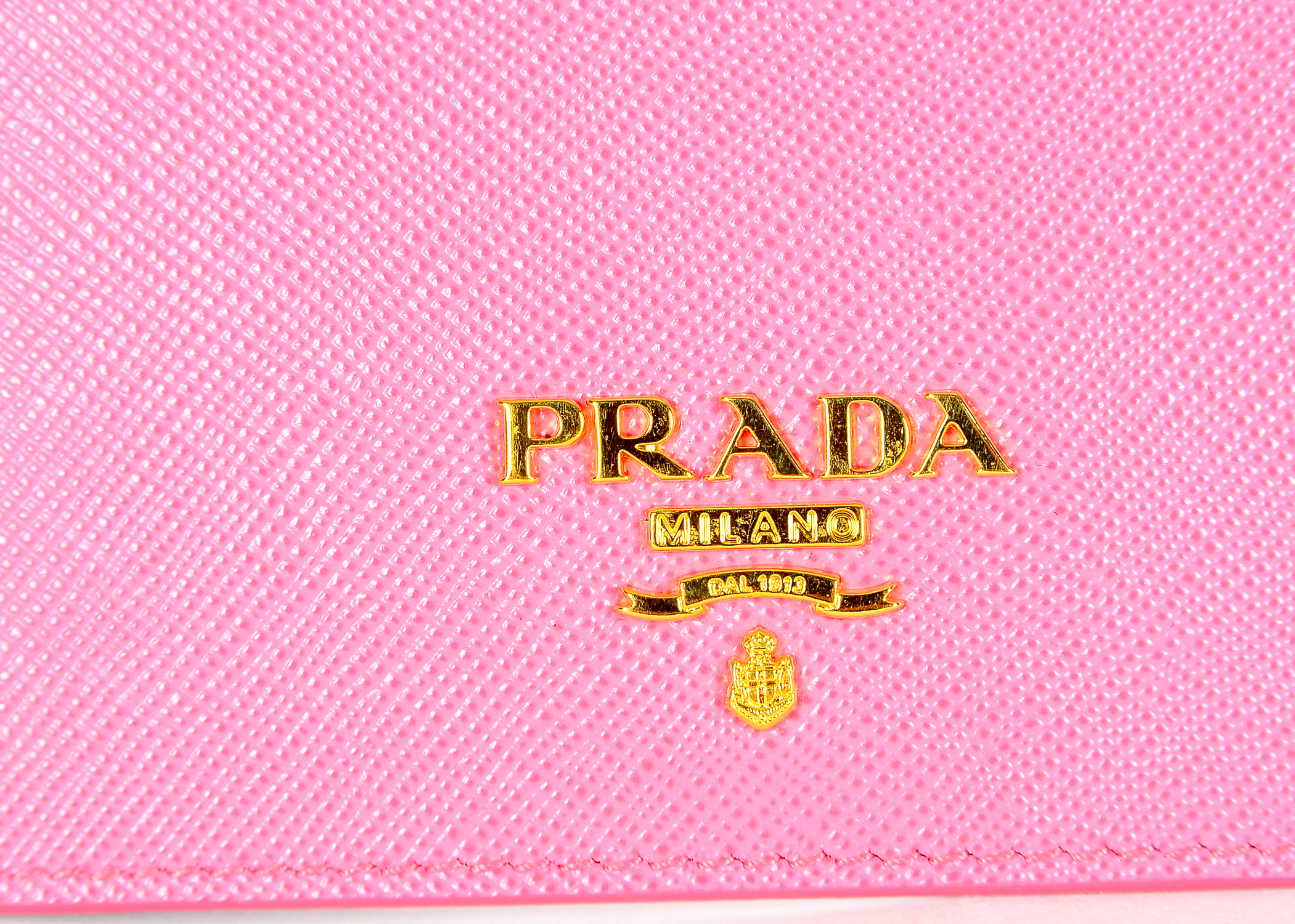 Pink Prada Credit Card Holder