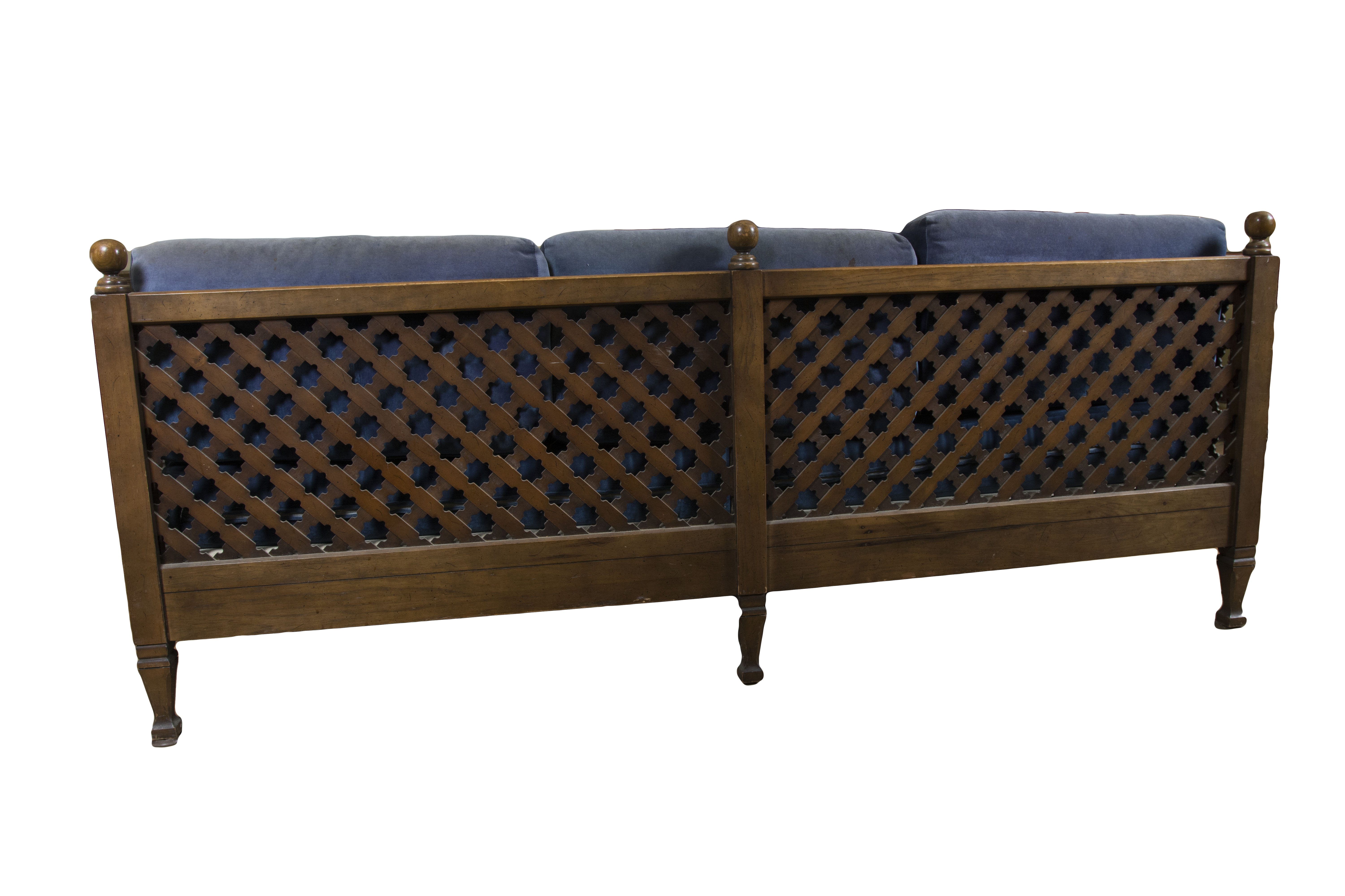 Moroccan Style Cushioned Sofa