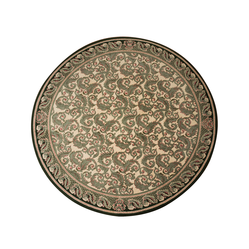 Stark Round Floral Rug